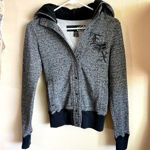 Fox Racing Long sleeve zip hoodie size XS